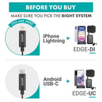 Movo EDGE-DI-DYO Dual Wireless Lapel for Lightning