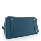 Togo Birkin 30 Bleu De Galice
