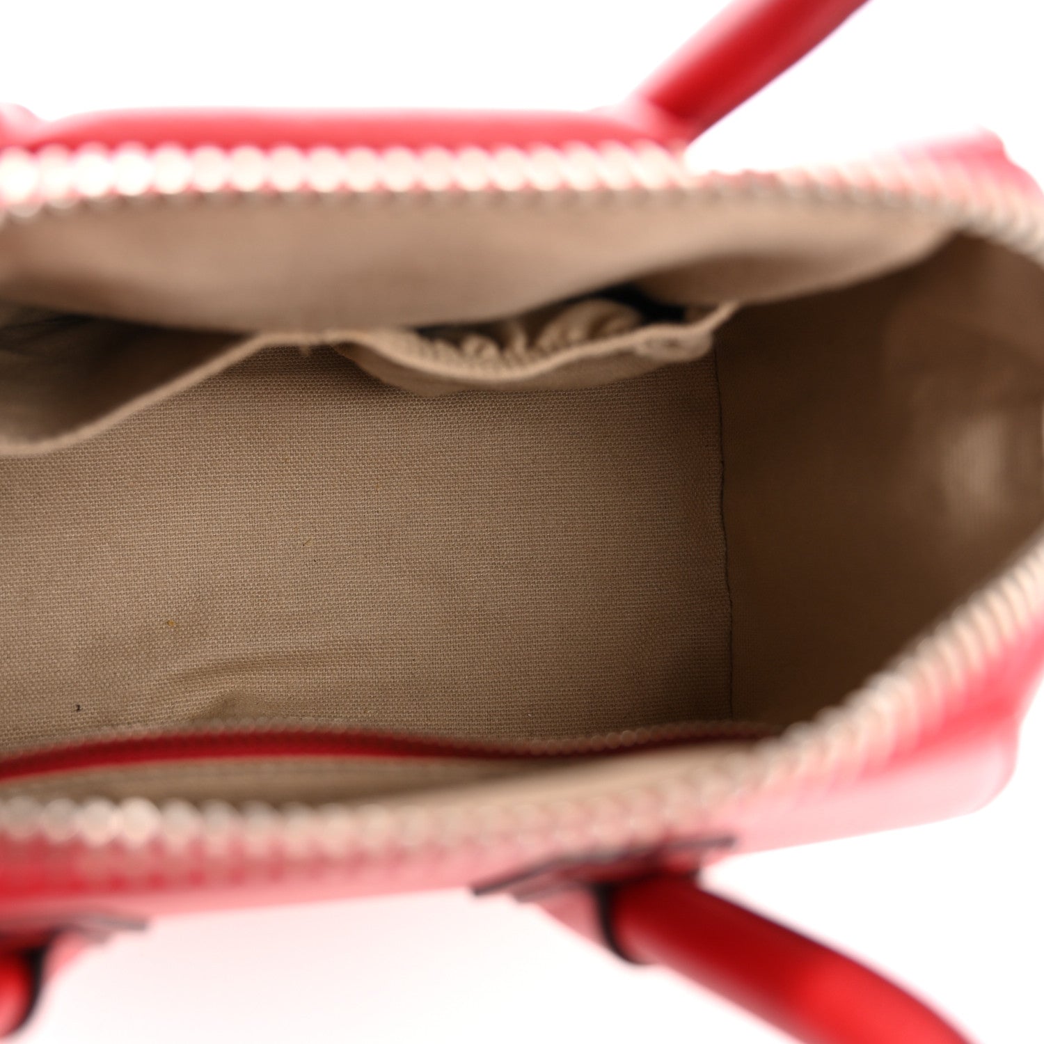 Sugar Goatskin Mini Antigona Red