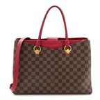 Damier Ebene LV Riverside Lie De Vin