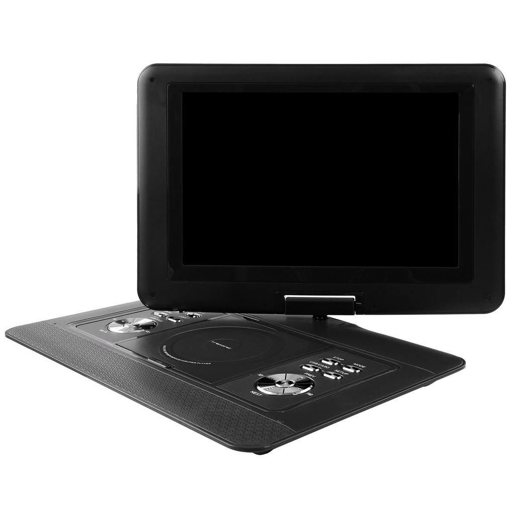 14.1 Inch Portable DVD with TV Tuner Player with Swivel TFT-LCD Screen and USB,SD,AV,HDMI Inputs