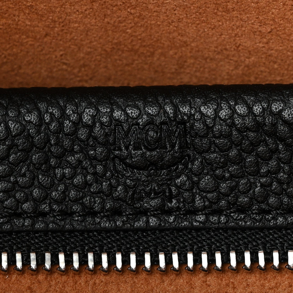 Grained Calfskin Medium Ella Boston Black