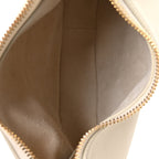 Supple Grained Calfskin Teen Lulu Shoulder Bag Rice