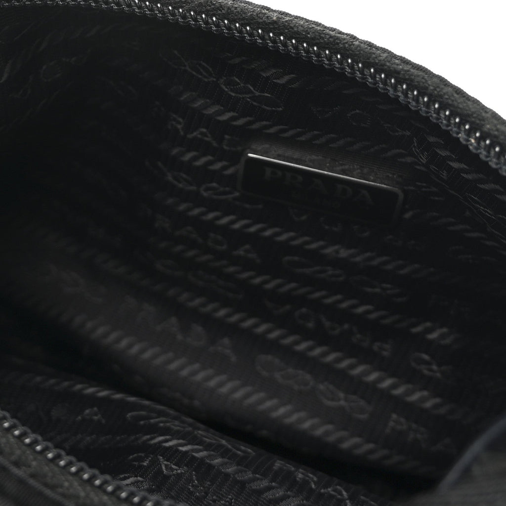 Tessuto Nylon Mini Re-Edition 2000 Bag Black