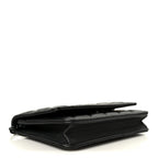 Lambskin Quilted Wallet On Chain WOC So Black