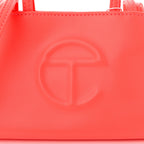 Vegan Leather Small Shopping Bag Hazard