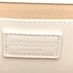 Smooth Calfskin Long Le Grand Bambino Clutch White