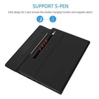 SAHARA - Navigate Series Keyboard Folio with Mouse Pad Case - Galaxy Tab S7 Plus and S7 FE