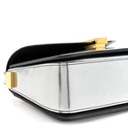 Metallic Calfskin Concerto Bag SIlver