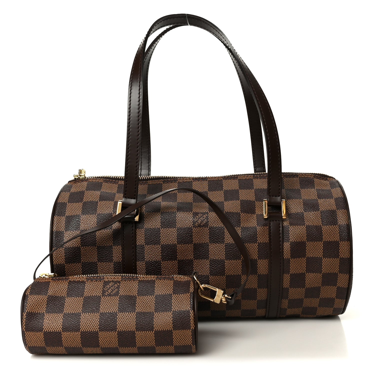 Damier Ebene Papillon 30 With Companion