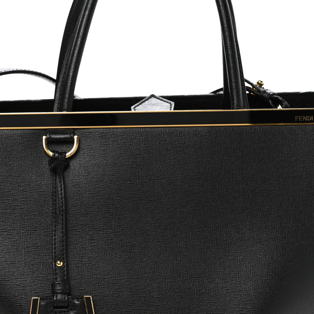 Vitello Elite Regular 2Jours Tote Black