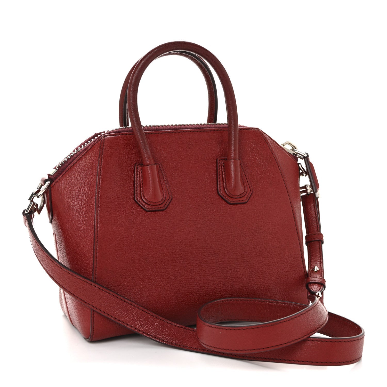Sugar Goatskin Mini Antigona Red