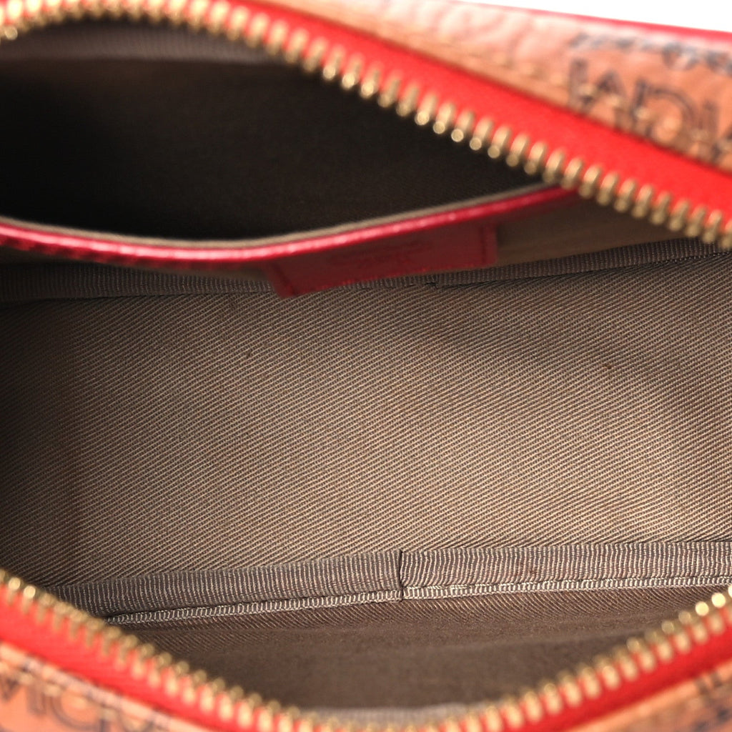 Skyoptic Visetos Spectrum Diamond Camera Bag Cognac Red
