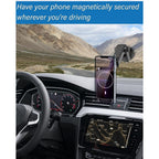 Entronix [Magnetic] Suction Cup Car Phone Holder - Fast Wireless Charging