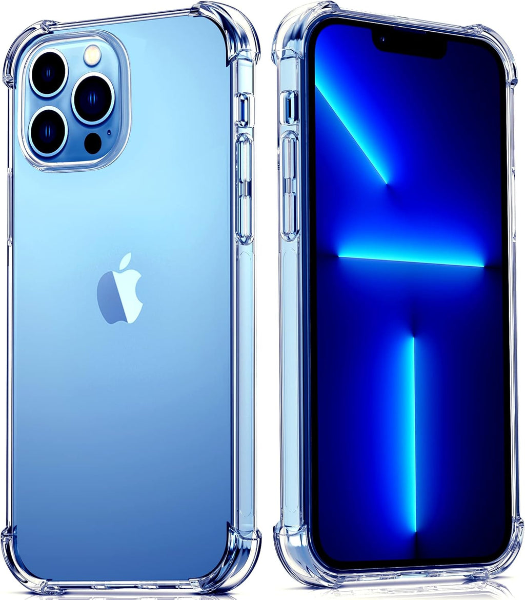Entronix Case Compatible with iPhone 13 Pro Max - [Flexible] TPU Clear