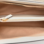 GG Supreme Monogram Calfskin Medium Horsebit 1955 Top Handle Bag Beige Ebony Mystic White