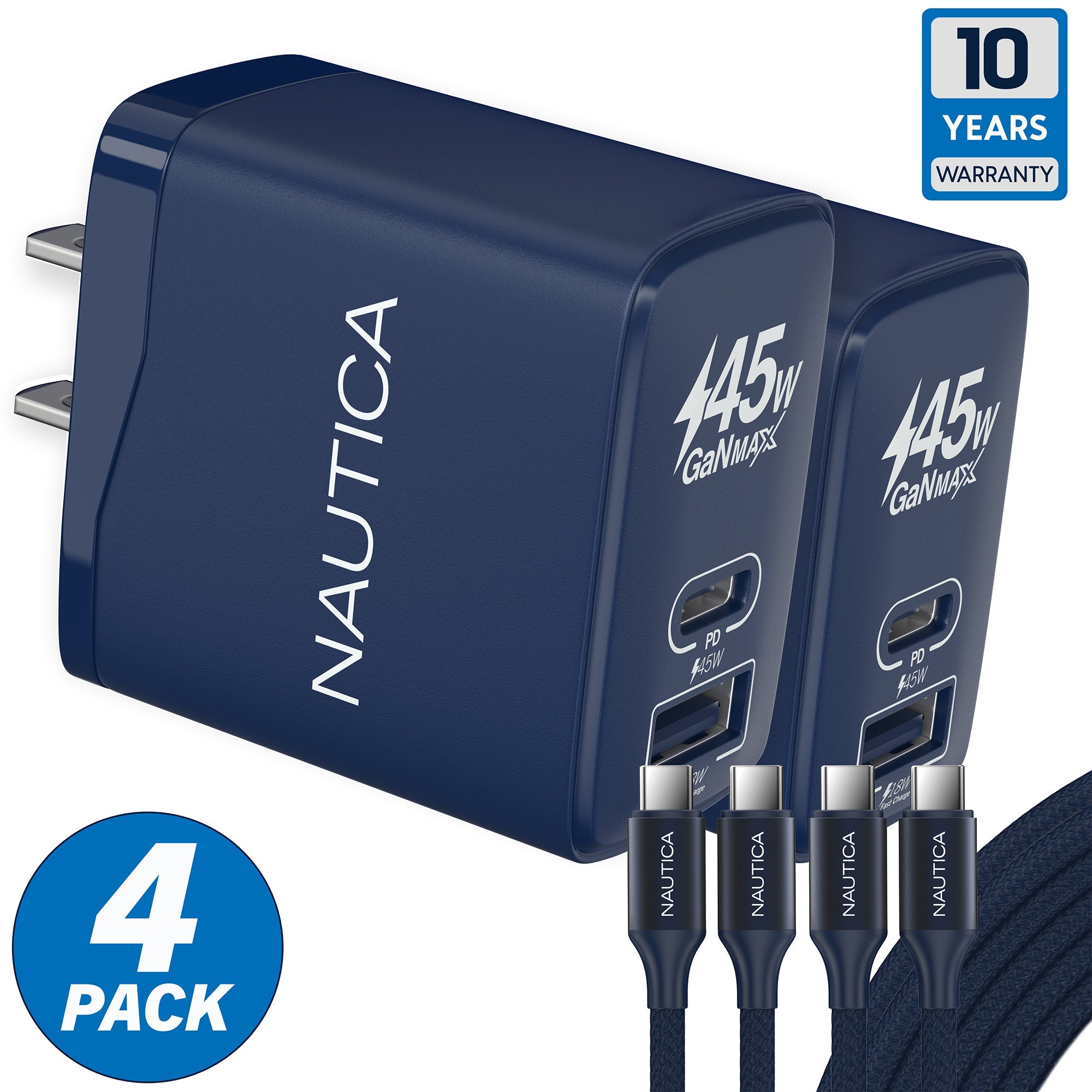 Nautica Turan Core 45 Charging Bundle - Navy