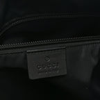 Techno Canvas Web Messenger Bag Black