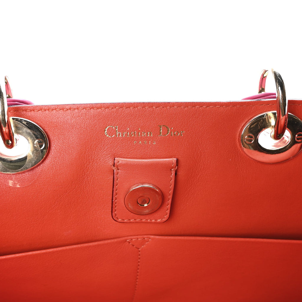 Smooth Calfskin Large Diorissimo Tote Fuchsia