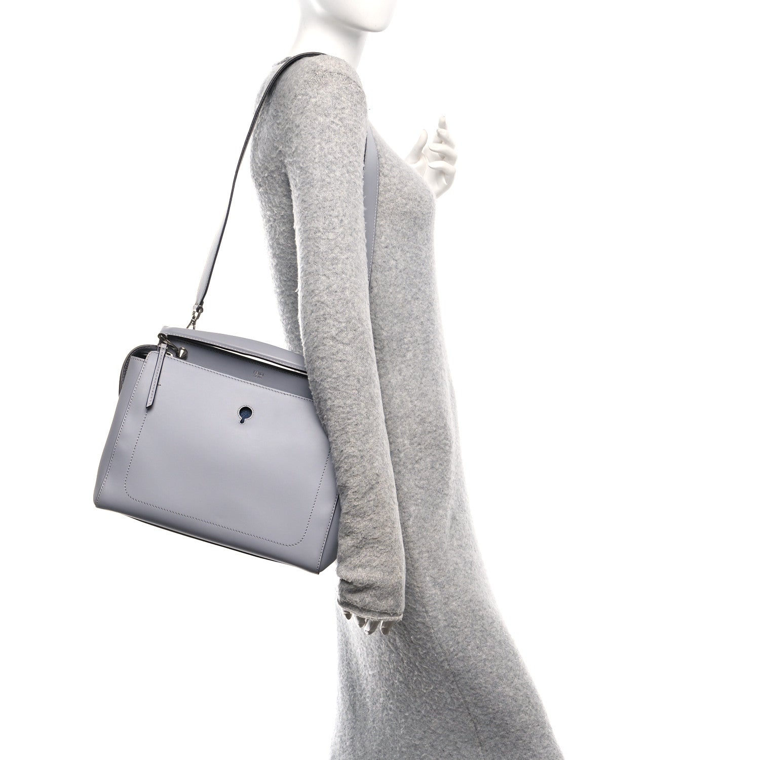Vitello Baltico Dolce DotCom Satchel Ardesia
