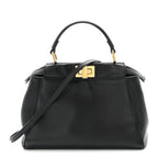 Nappa Mini Peekaboo Iconic Satchel Black
