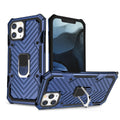 Iphone 12 Mini Kickstand Anti-Shock And Anti Falling Case In Blue