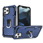 Iphone 12 Pro Max Kickstand Anti-Shock And Anti Falling Case In Blue