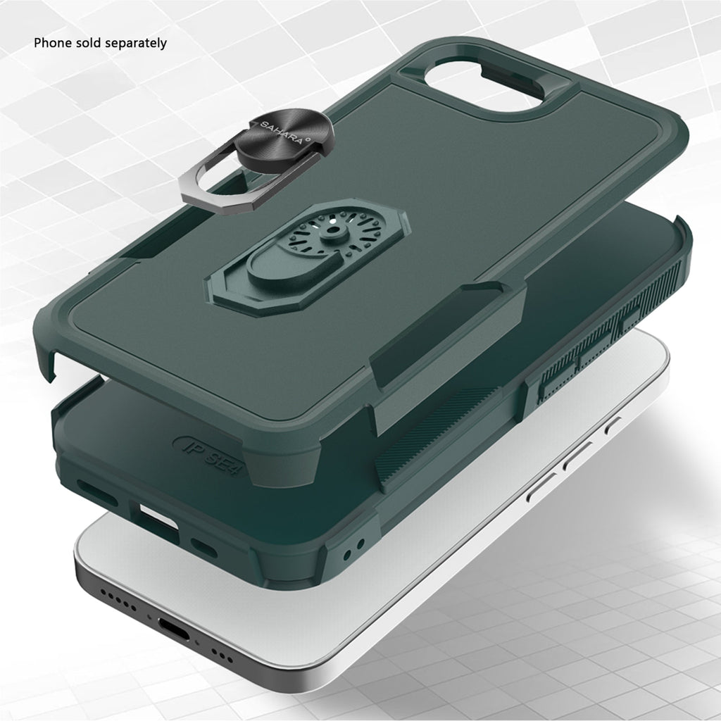 SAHARA - Raider Series Heavy Duty Kickstand Case for Apple iPhone 16e