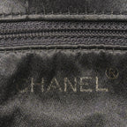 Satin Quilted Crystal CC Square Flap Grey
