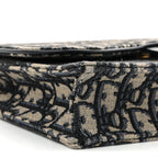 Oblique Saddle Chain Pouch Blue