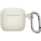 SAHARA - Venture Series Silicone Combo Kit Case for Apple AirPods (3rd Generation) - Glow White