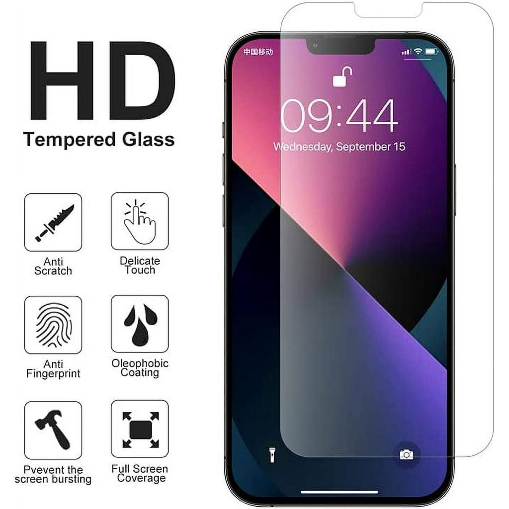 Entronix Bundle Compatible with iPhone 11 - [Soft] TPU Clear Case, 2 Clear Screen Protector & 2 Camera Lens Protectors