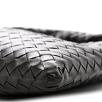Calfskin Intrecciato Small Hop Fondant