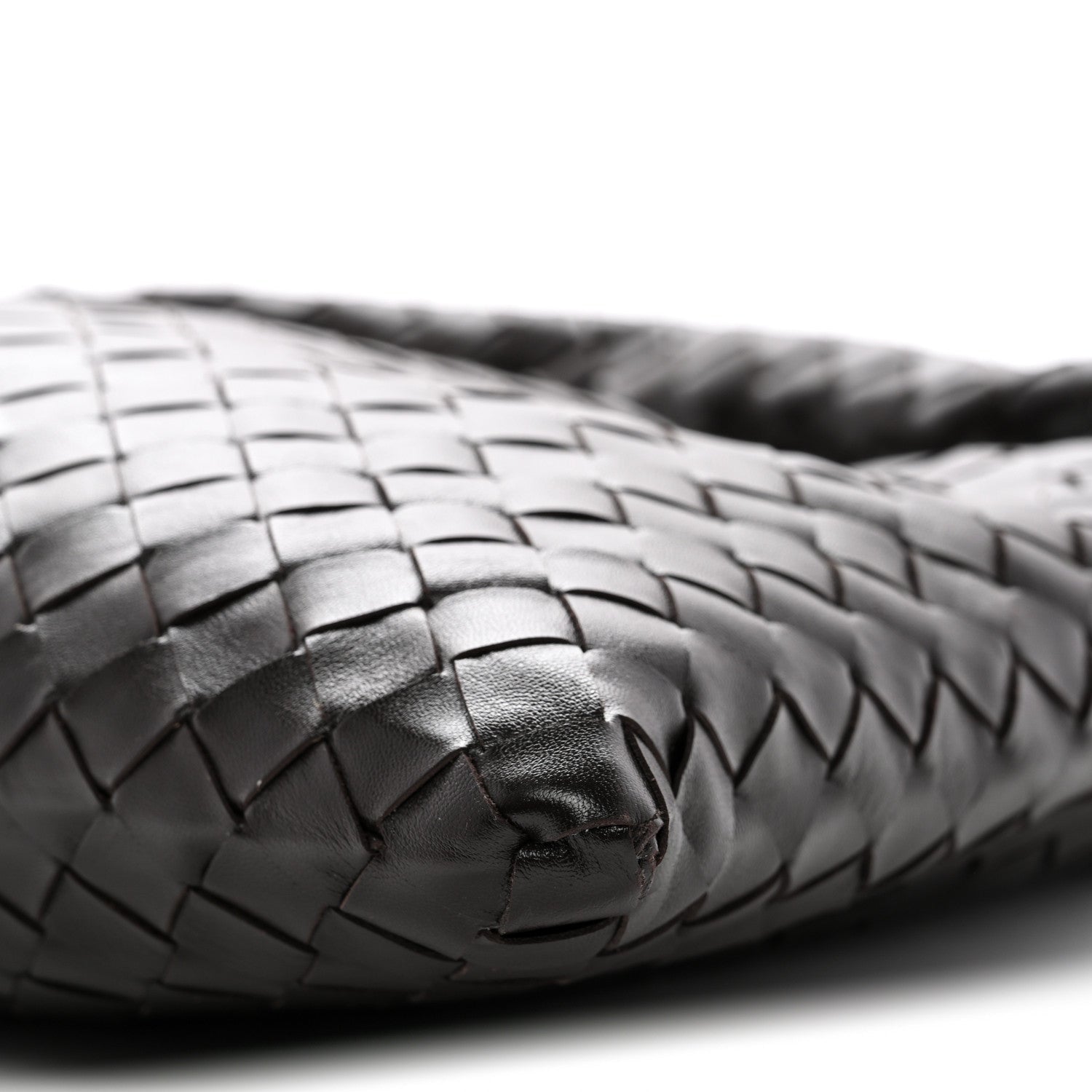 Calfskin Intrecciato Small Hop Fondant