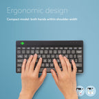 Compact Break ergonomic keyboard