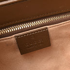 Azalea Calfskin Horsebit 1955 Shoulder Bag Brown Sugar