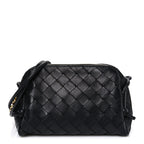 Nappa Intrecciato Concert Pouch Black