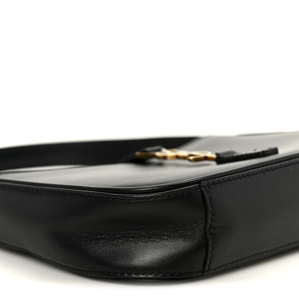 Smooth Calfskin Le 5 A 7 Mini Hobo Black