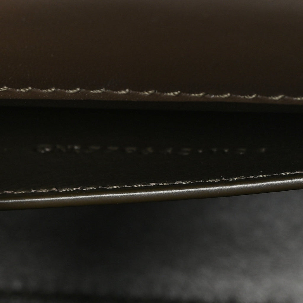 Box Calfskin Mini Voltaire Shoulder Bag Deep Musk
