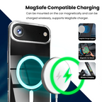 Entronix Bundle Compatible with iPhone 17 Air - [Magnetic] Clear Case, 2 Clear Screen Protectors & 2 Camera Lens Protectors