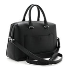 Grained Calfskin Medium Ella Boston Black