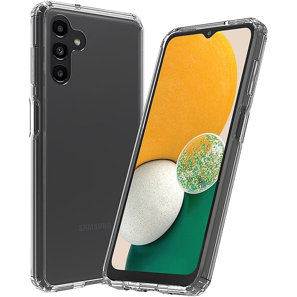 SAHARA - Hybrid-Flex Hard Shell Case for Samsung Galaxy A13 5G - Clear