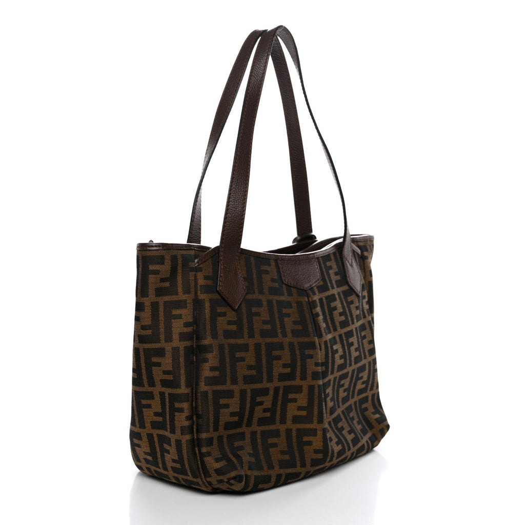 Zucca Vitello Artic Medium Shopping Tote Tobacco Castagna