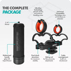 Movo SM6H Shockmount for Shotgun Mics w Grip