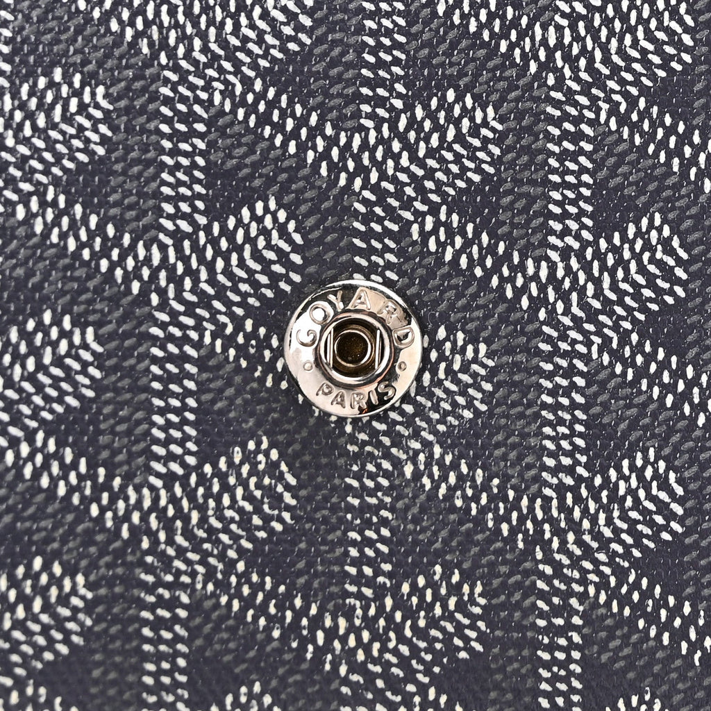 Goyardine Monte Carlo Bois Clutch With Strap Gray