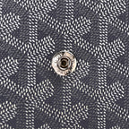 Goyardine Monte Carlo Bois Clutch With Strap Gray