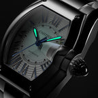 Roadster Large Model | 39mm, Stainless Steel, Silver Dial