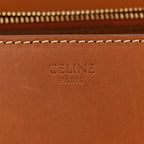 Natural Calfskin Medium Classic Box Flap Bag Tan