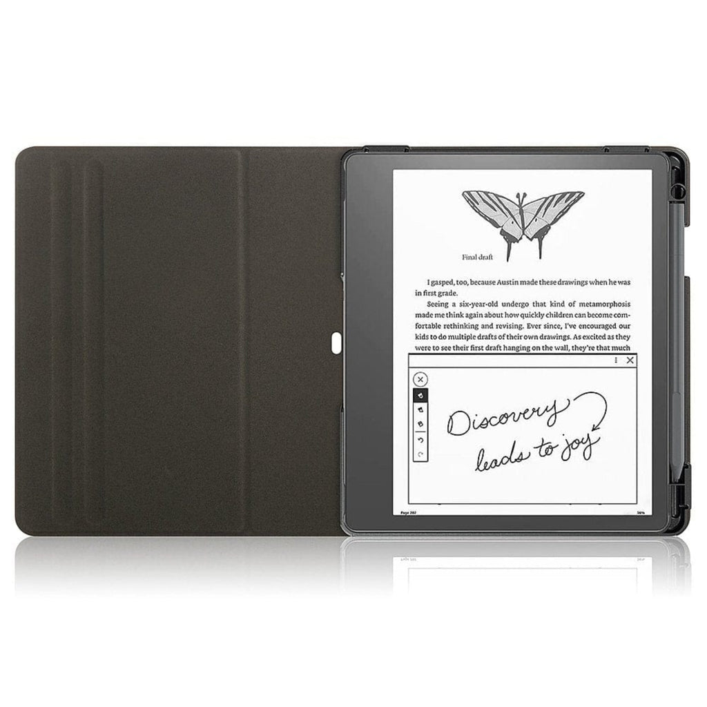 SAHARA - Leather Bi-Fold Folio Case for reMarkable 2 - Black