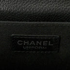 Grained Calfskin Quilted 2.55 Reissue Flap Belt Bag Clutch Black